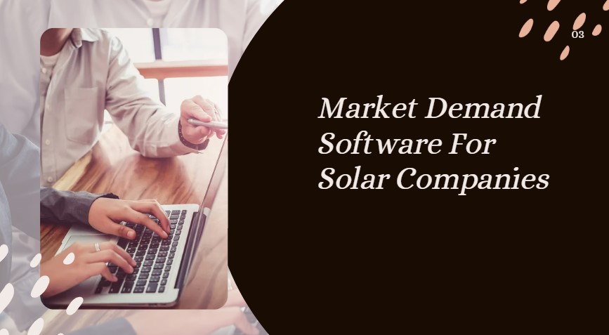 Market Demand Software For Solar Companies