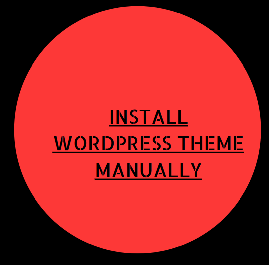 Install WordPress Theme Manually